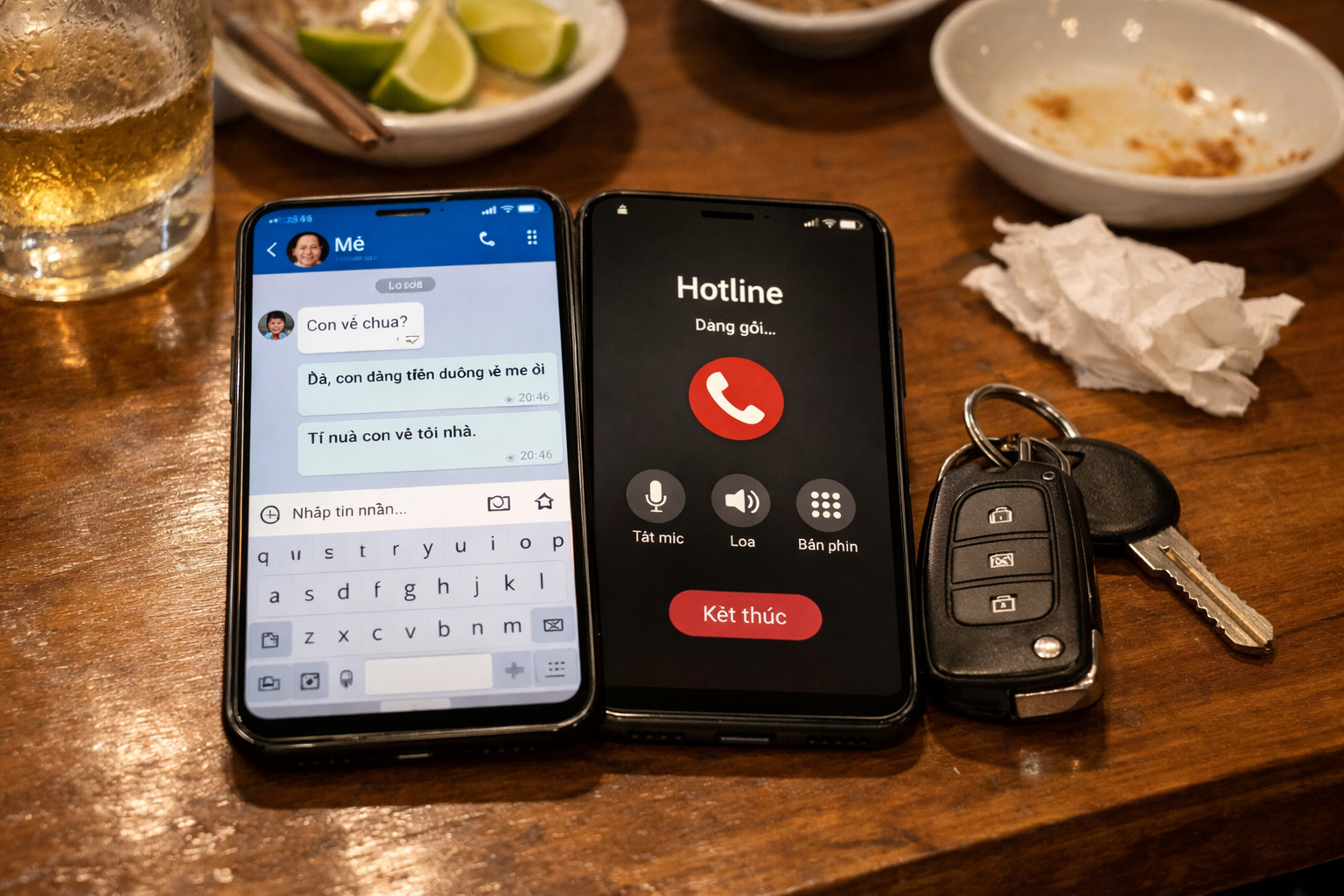 Đặt lái xe hộ Quảng Ngãi qua hotline hoặc Zalo