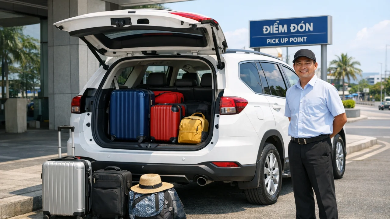 Đặt xe 7 chỗ Quảng Ngãi đi Hội An có tài xế riêng: đi thoải mái, đón đúng giờ