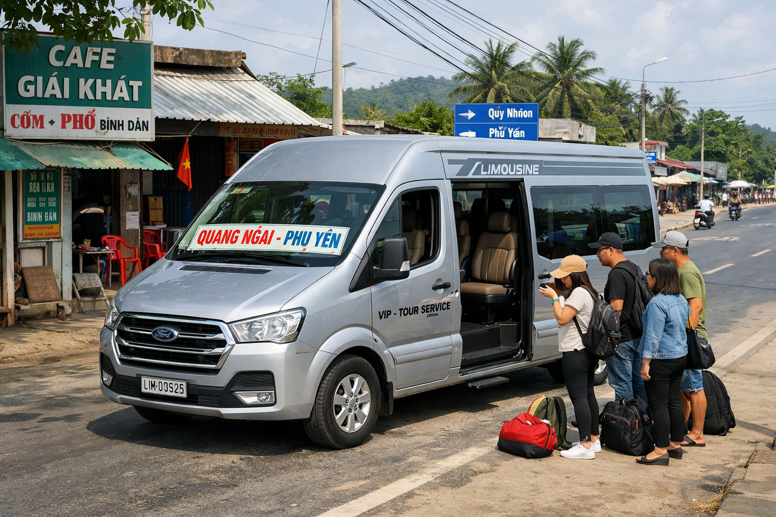 Đặt xe ghép Quảng Ngãi đi Phú Yên đón tận nơi, đi đúng giờ và dễ giữ chỗ