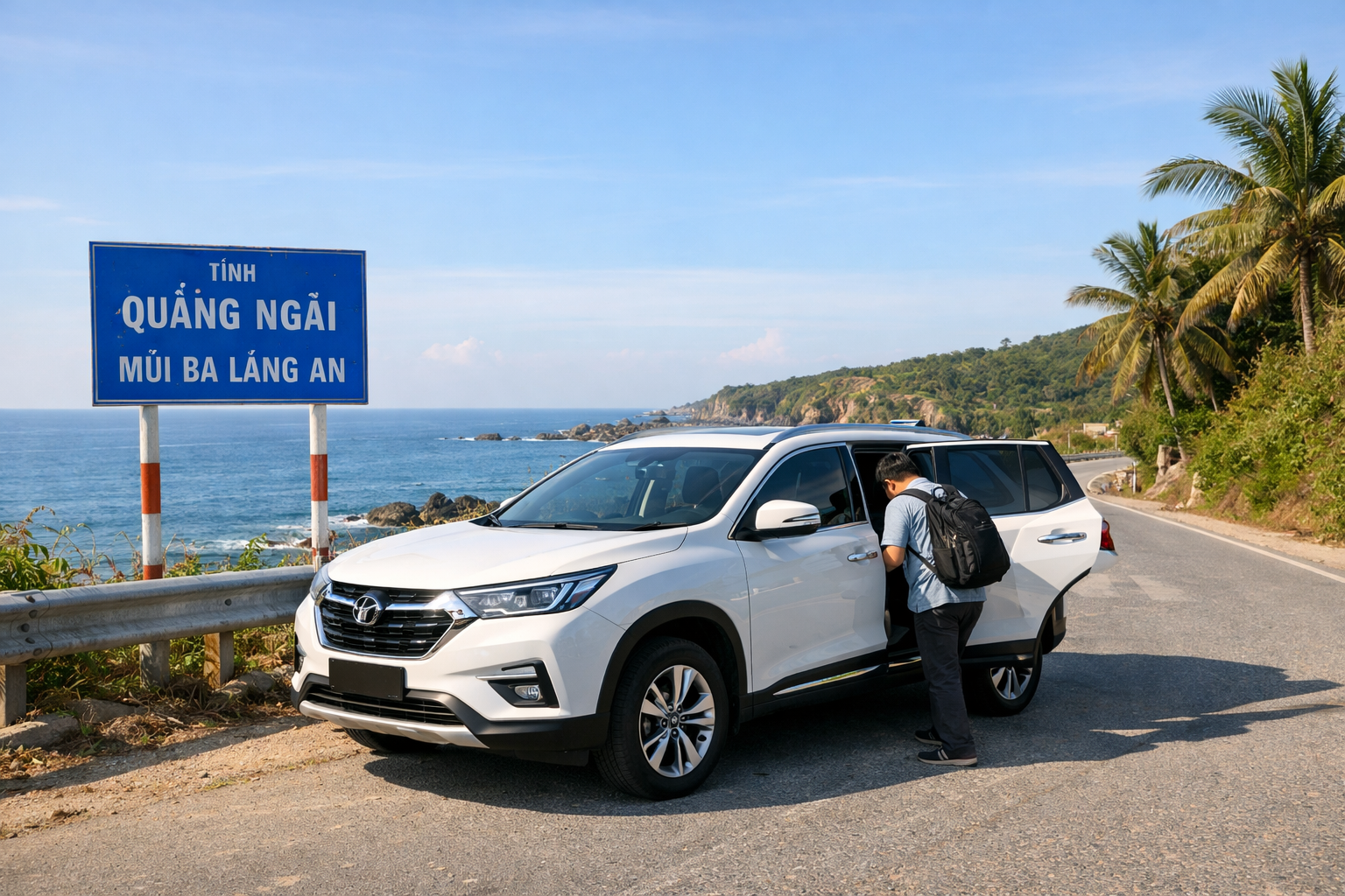 Đặt xe riêng đi Mũi Ba Làng An với tài xế quen tuyến, đón tận nơi từ Quảng Ngãi