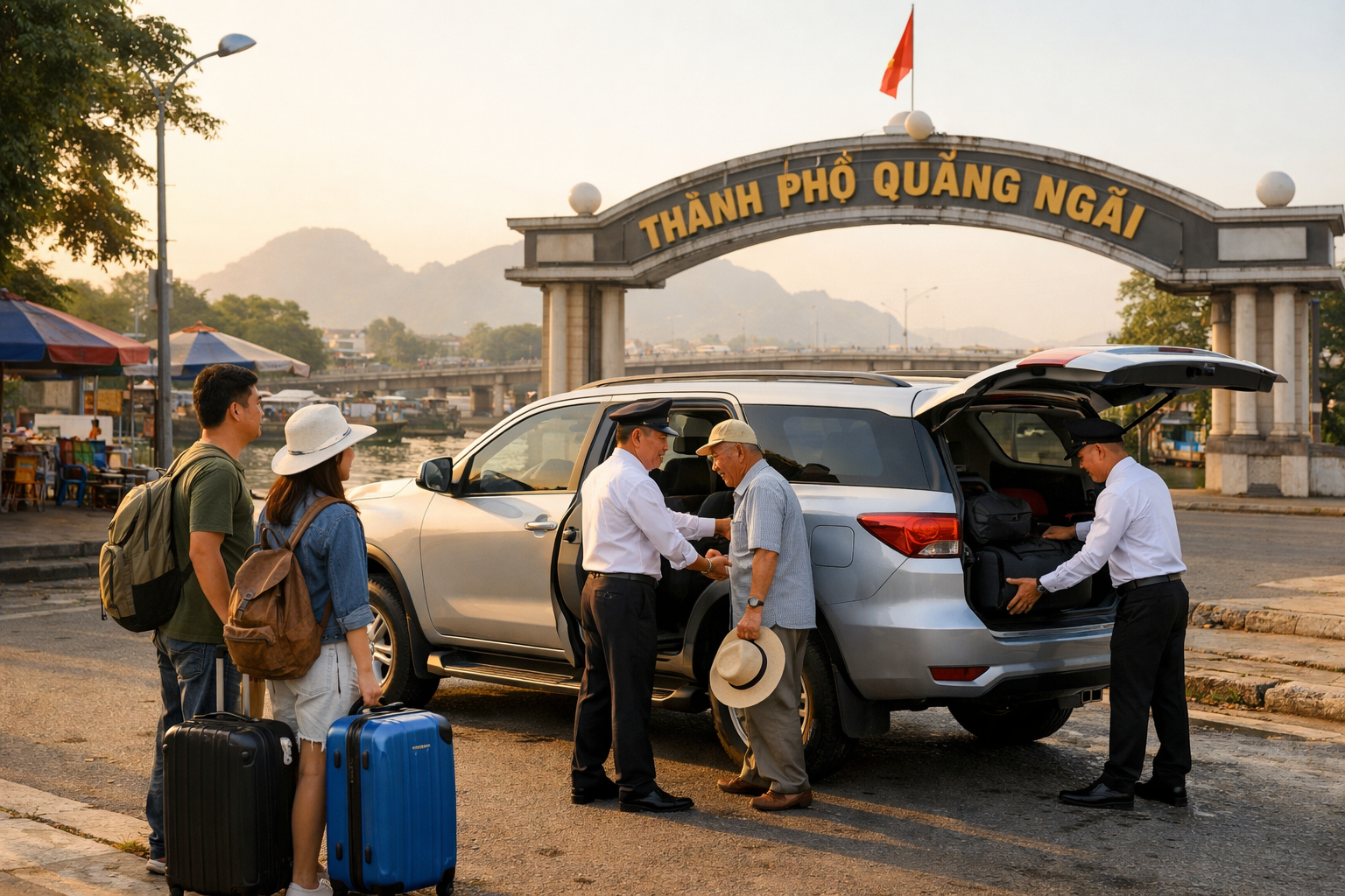 Dịch vụ đưa đón Đảo Lý Sơn từ Quảng Ngãi bằng ô tô, đón tận nơi 24/7