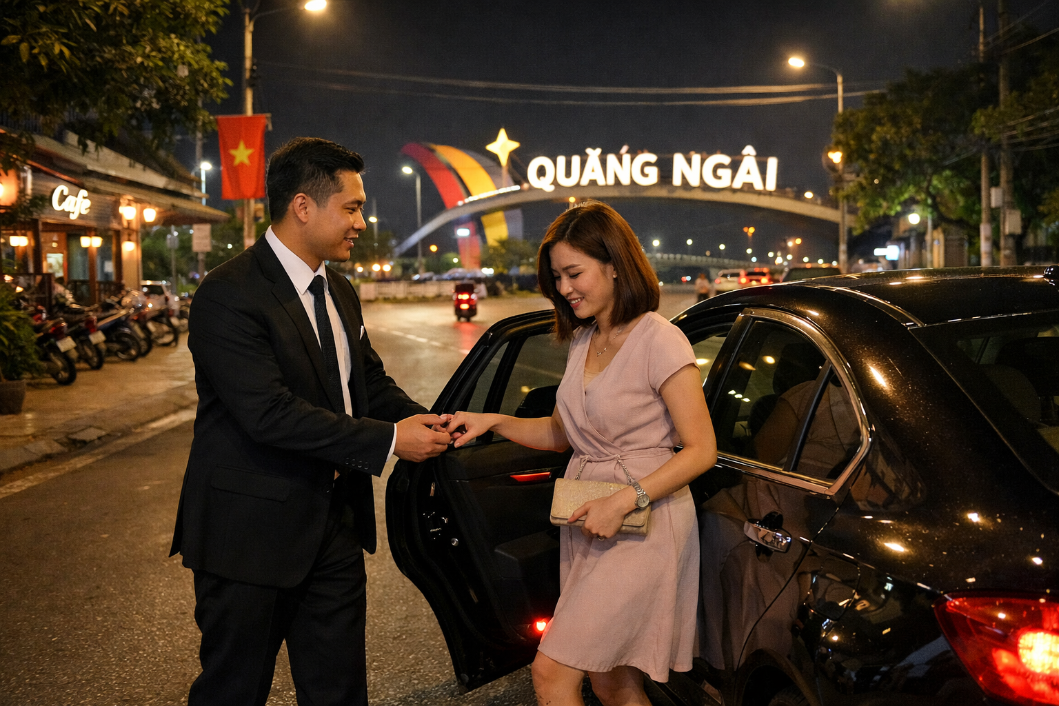 Gọi lái xe hộ Quảng Ngãi gấp ban đêm, về nhà an toàn và đưa xe tận nơi