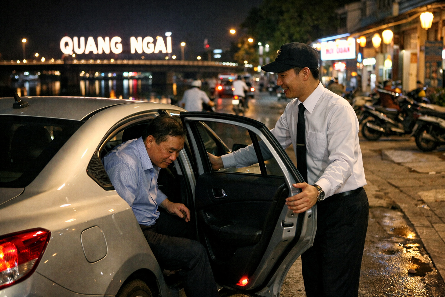 Gọi lái xe hộ Quảng Ngãi gấp sau nhậu, đưa xe về tận nơi an toàn