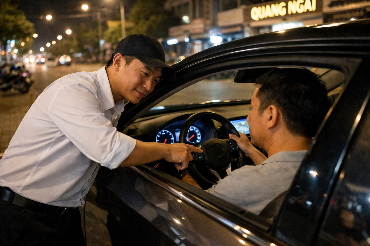 Dịch vụ lái xe hộ Quảng Ngãi ban đêm báo giá rõ, đưa xe về tận nơi an toàn