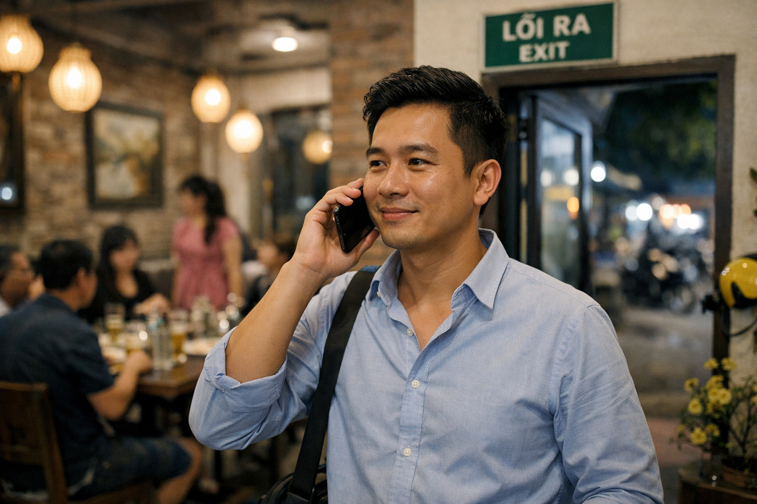 Người dùng gọi đặt lái xe hộ sau tiệc tại Quảng Ngãi