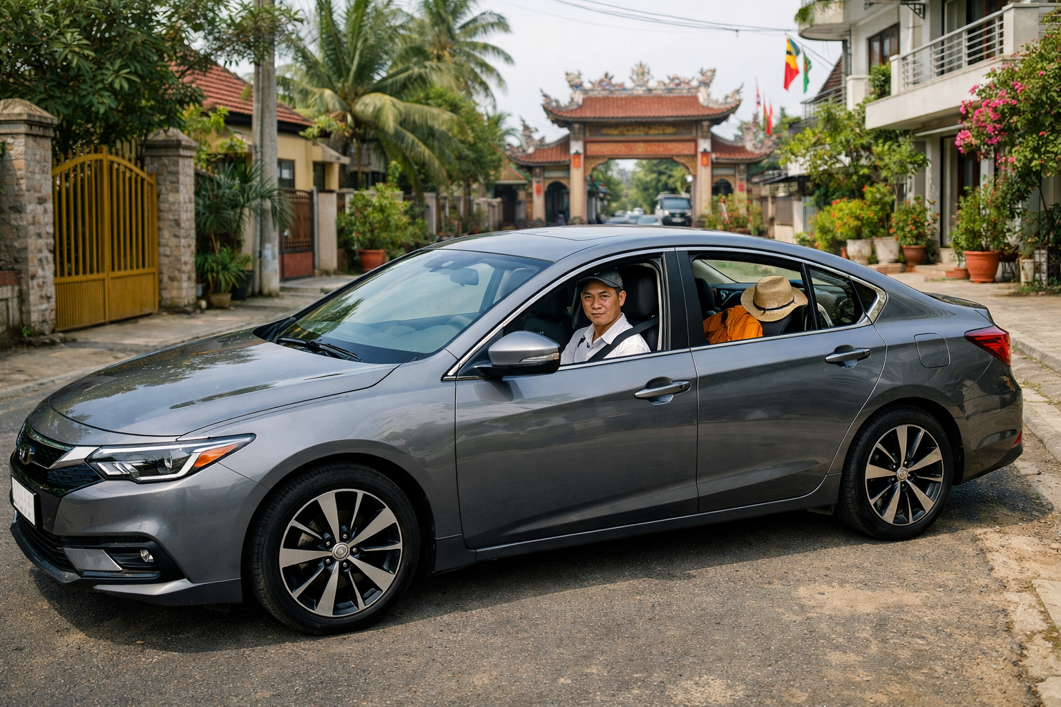 Xe đời mới đón khách tận nơi tại Quảng Ngãi