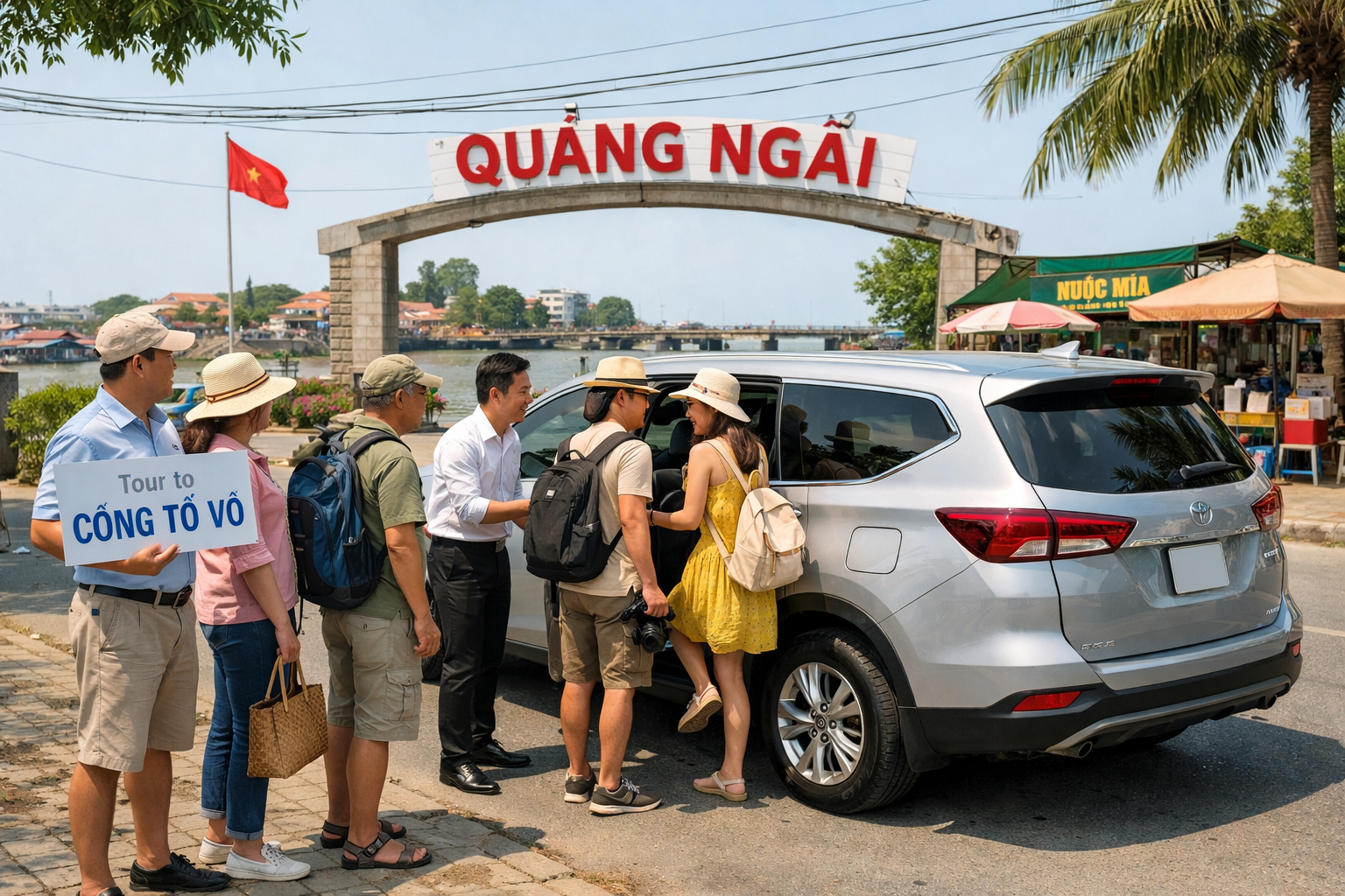Thuê xe du lịch đi Cổng Tò Vò từ Quảng Ngãi, xe đời mới và giá trọn gói rõ ràng