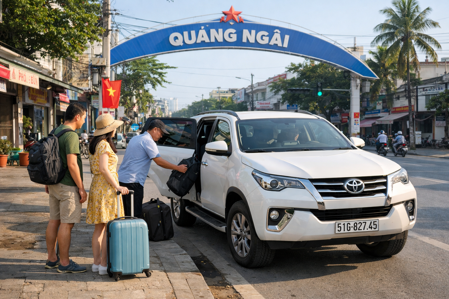 Thuê xe đi Đảo Bé (An Bình) từ Quảng Ngãi bằng xe riêng tiện nghi, đúng lịch