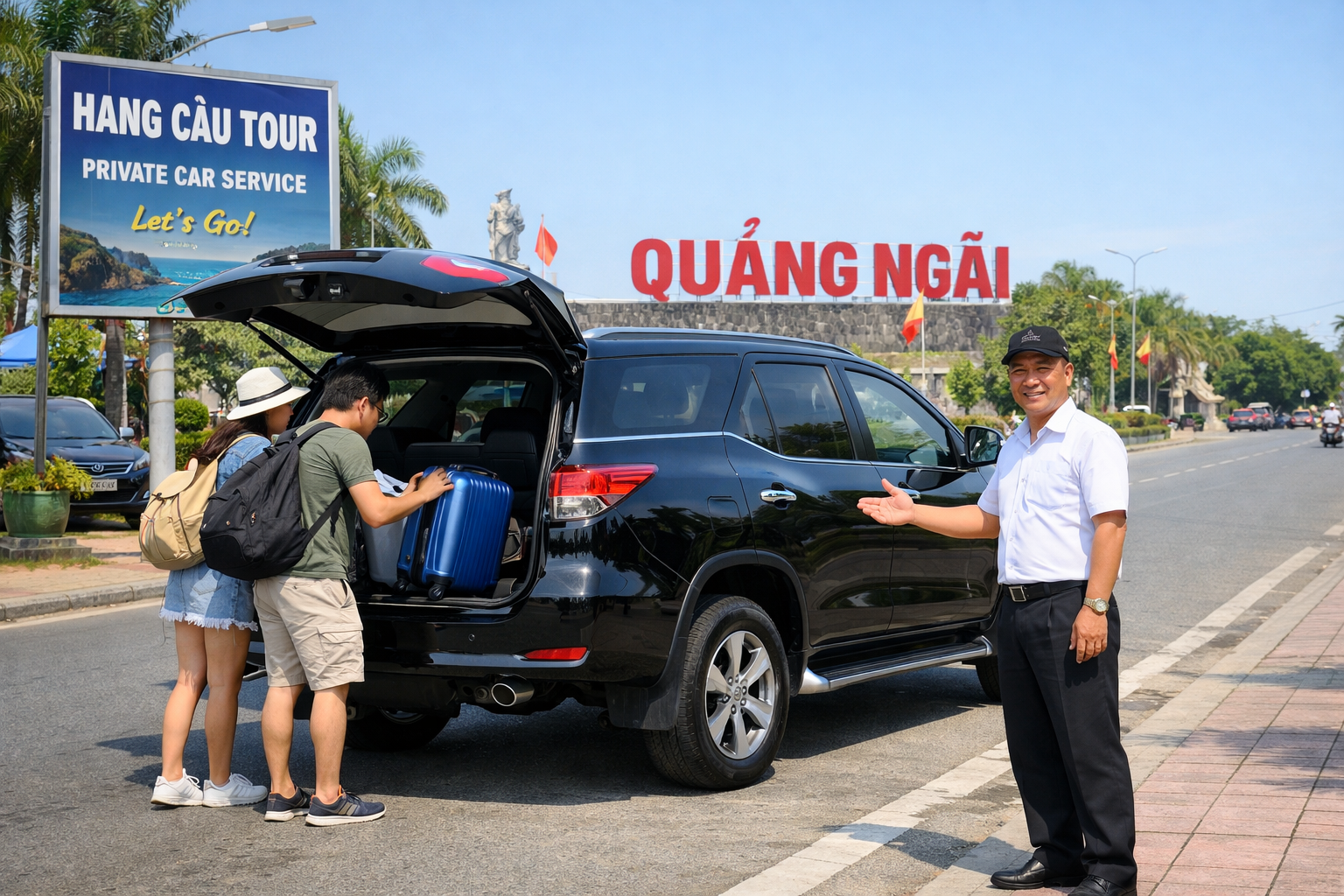Thuê xe đi Hang Câu nhanh chóng, đón tận nơi theo yêu cầu và đúng giờ