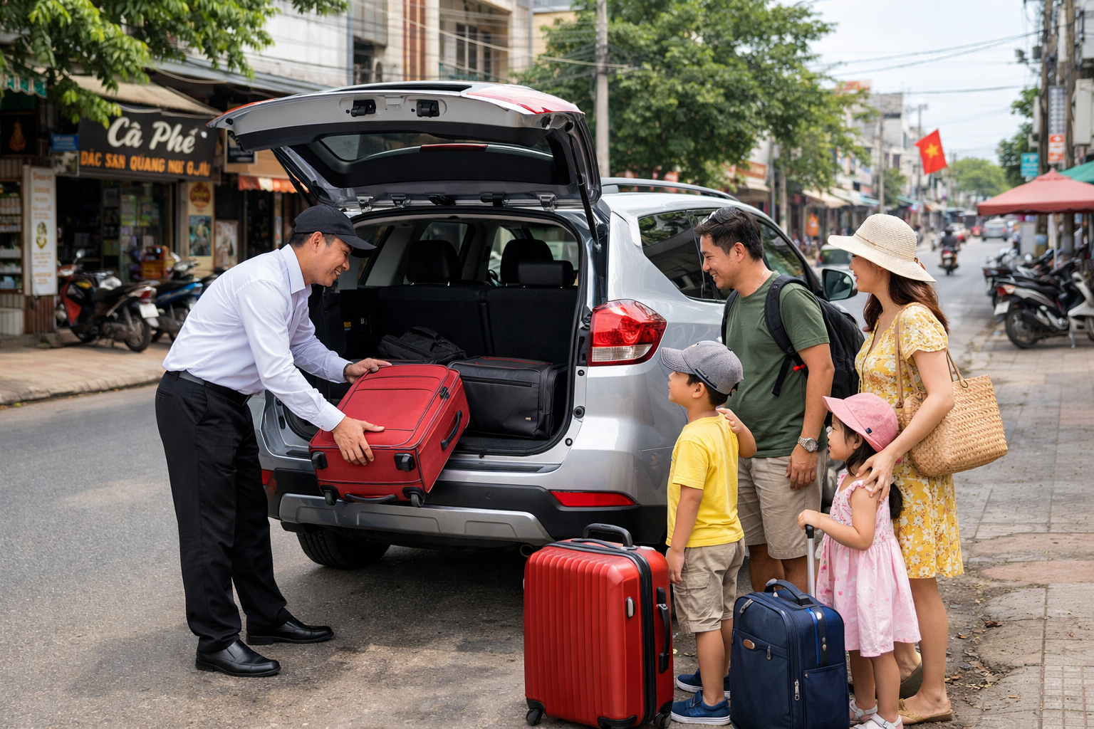 Thuê xe đi Mũi Co Co từ Quảng Ngãi bằng ô tô, đón tận nơi và đi theo lịch riêng