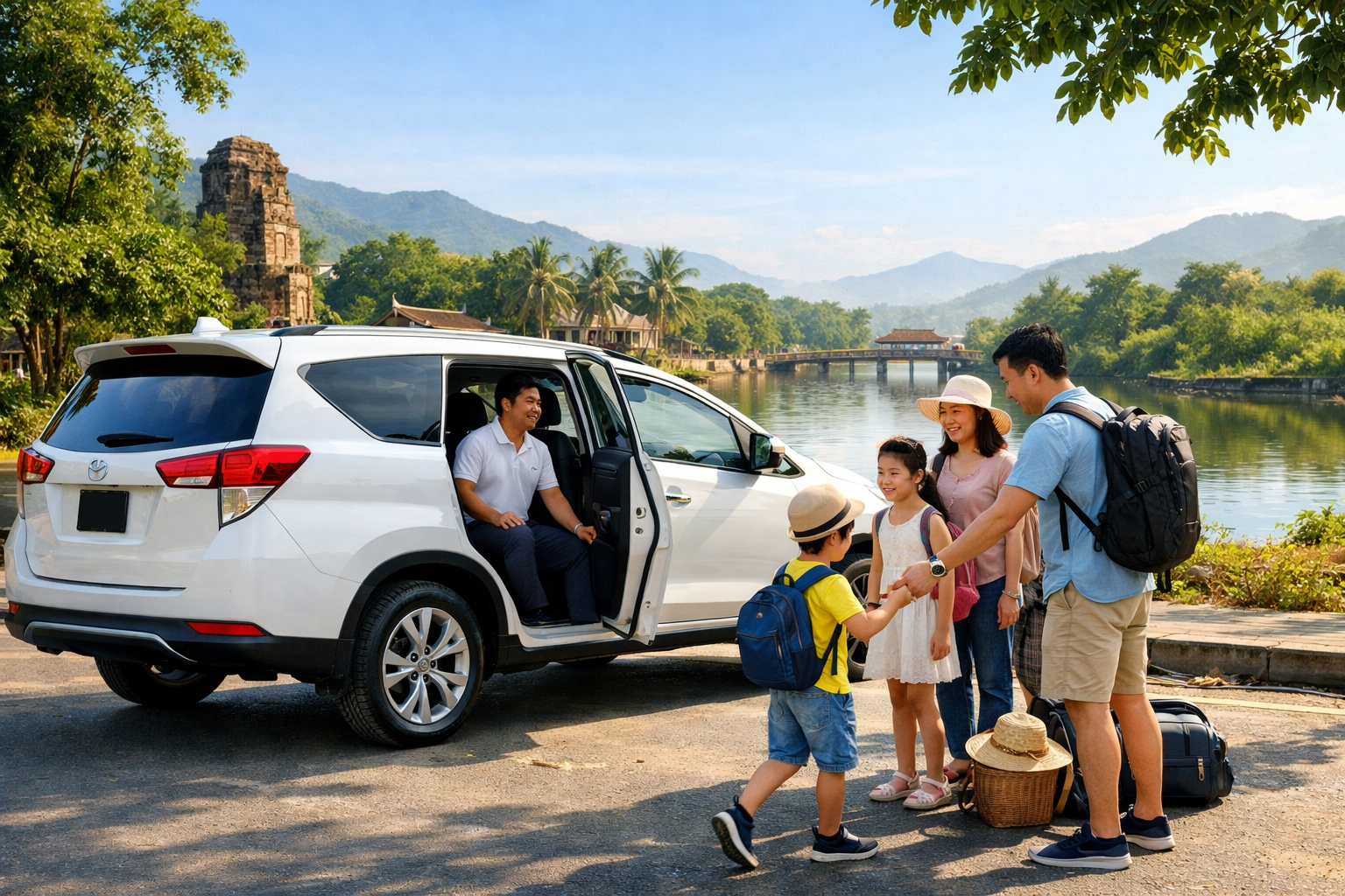Thuê xe đi Suối Chí từ Quảng Ngãi bằng xe đời mới, đón tận nơi theo lịch riêng