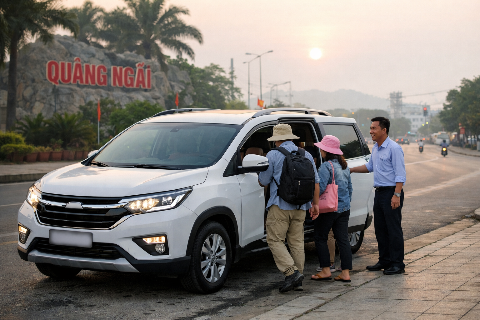Thuê xe đi Suối Mơ Nghĩa Thuận từ Quảng Ngãi, đón tận nơi theo lịch riêng