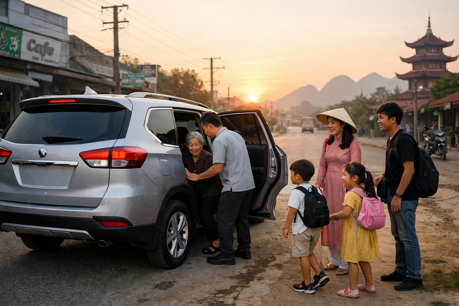 Xe du lịch đi Âm Linh Tự giá rẻ, đúng giờ cho chuyến đi lễ từ Quảng Ngãi
