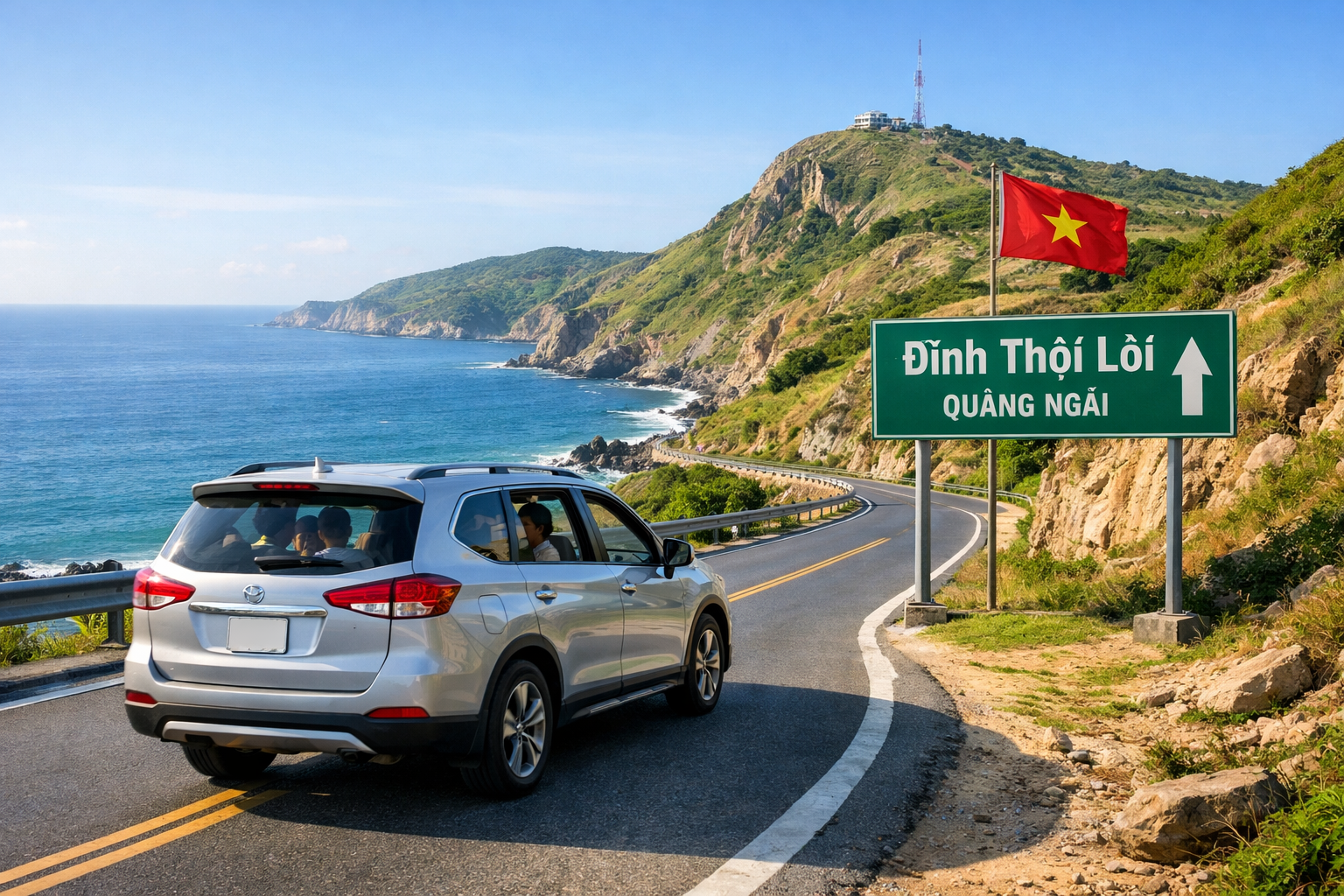 Xe đưa đón Đỉnh Thới Lới an toàn, xe riêng chất lượng cao cho chuyến đi linh hoạt