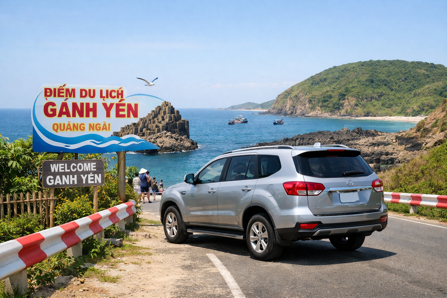 Xe đưa đón Gành Yến xe riêng khởi hành theo yêu cầu, đón tận nơi tiện hơn
