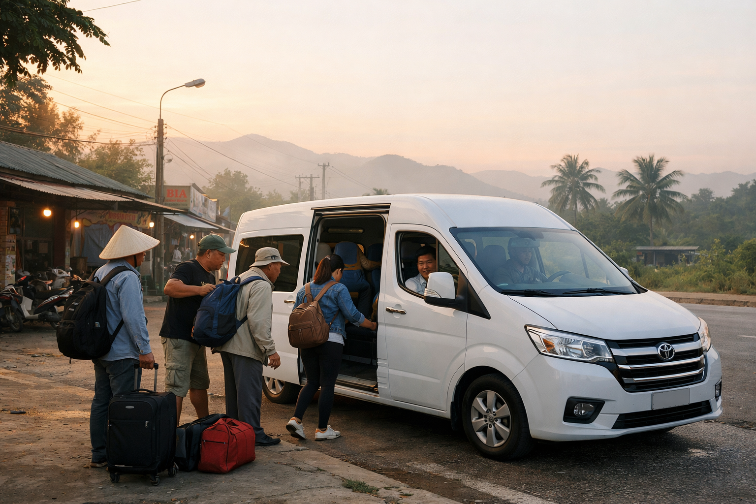 Đặt xe ghép Quảng Ngãi đi Cam Ranh sáng sớm, đón tận nơi và giữ chỗ nhanh