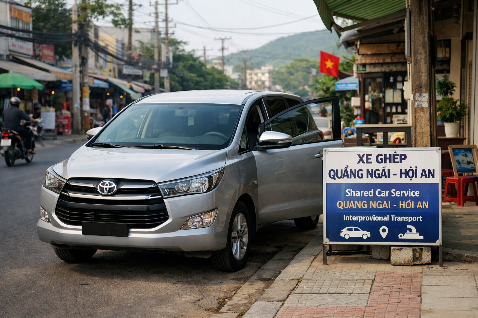 Xe ghép Quảng Ngãi đi Hội An: giữ chỗ nhanh, đón đúng giờ, dễ đi theo lịch cá nhân