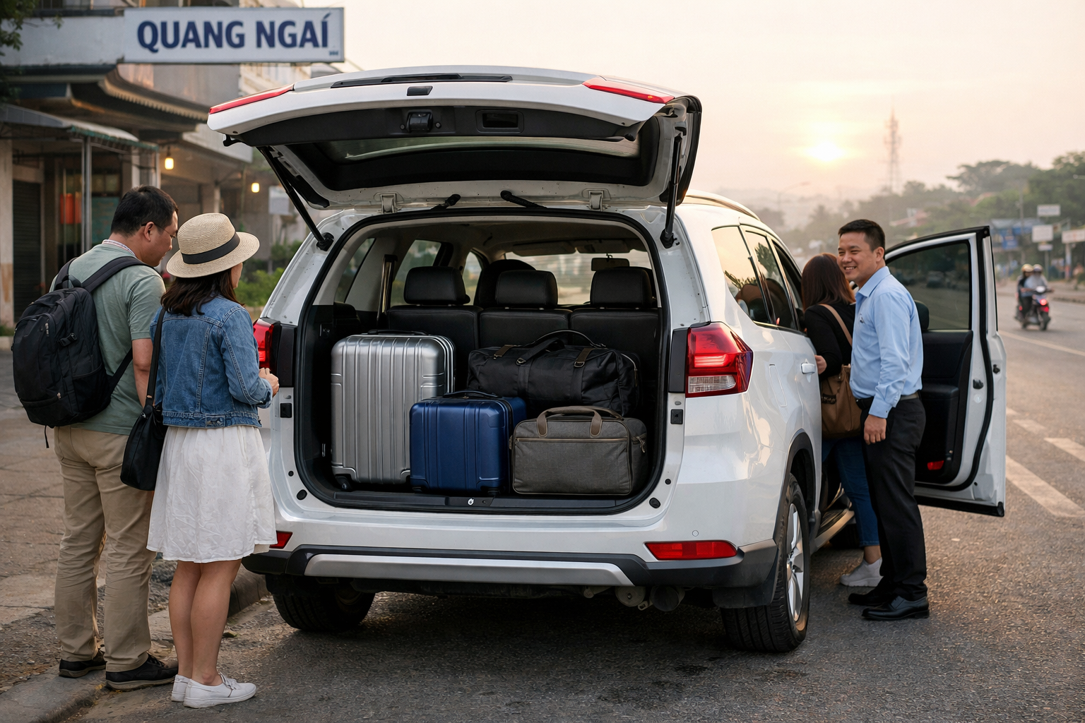 Xe ghép Quảng Ngãi đi sân bay Đà Nẵng đúng giờ, đón tận nơi và dễ giữ chỗ