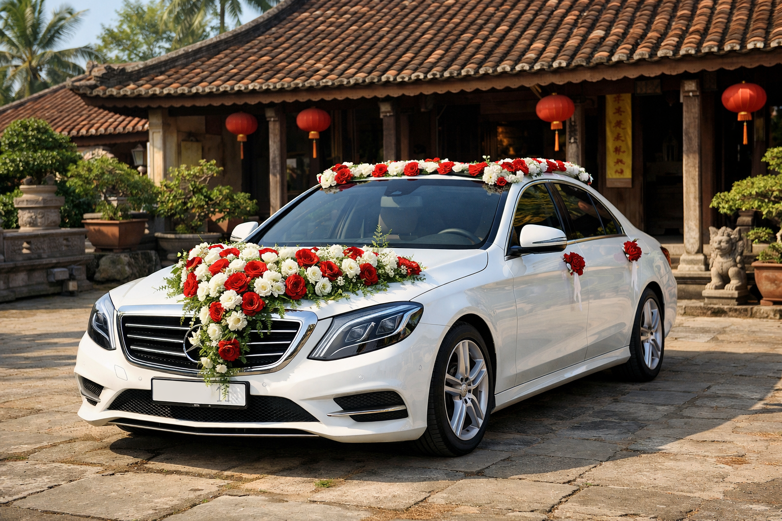 Xe hoa Quảng Ngãi đón hỏi đón dâu đúng giờ, đẹp lễ, dễ đặt lịch