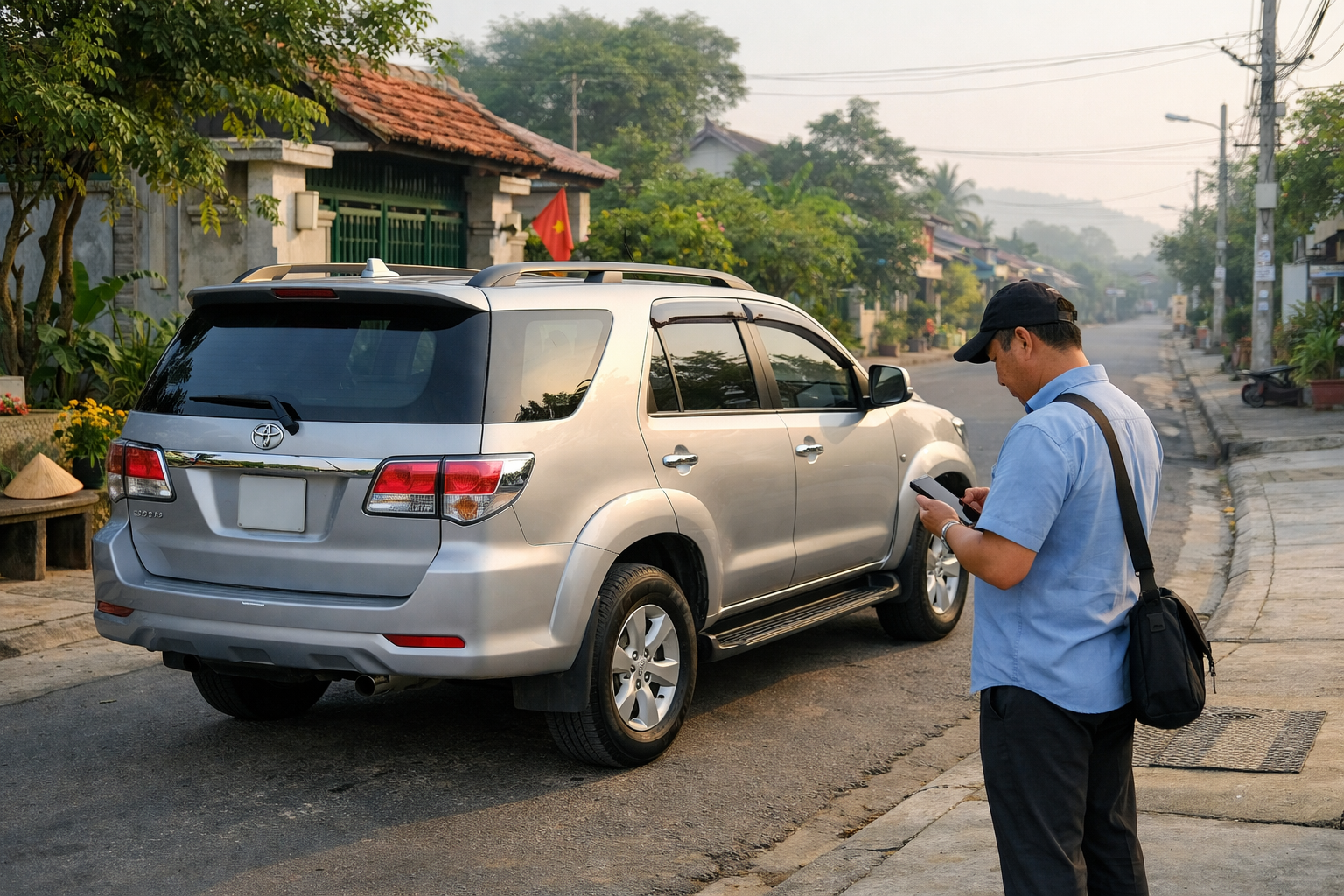 Xe 7 chỗ đón khách tại Quảng Ngãi đi Chùa Minh Đức