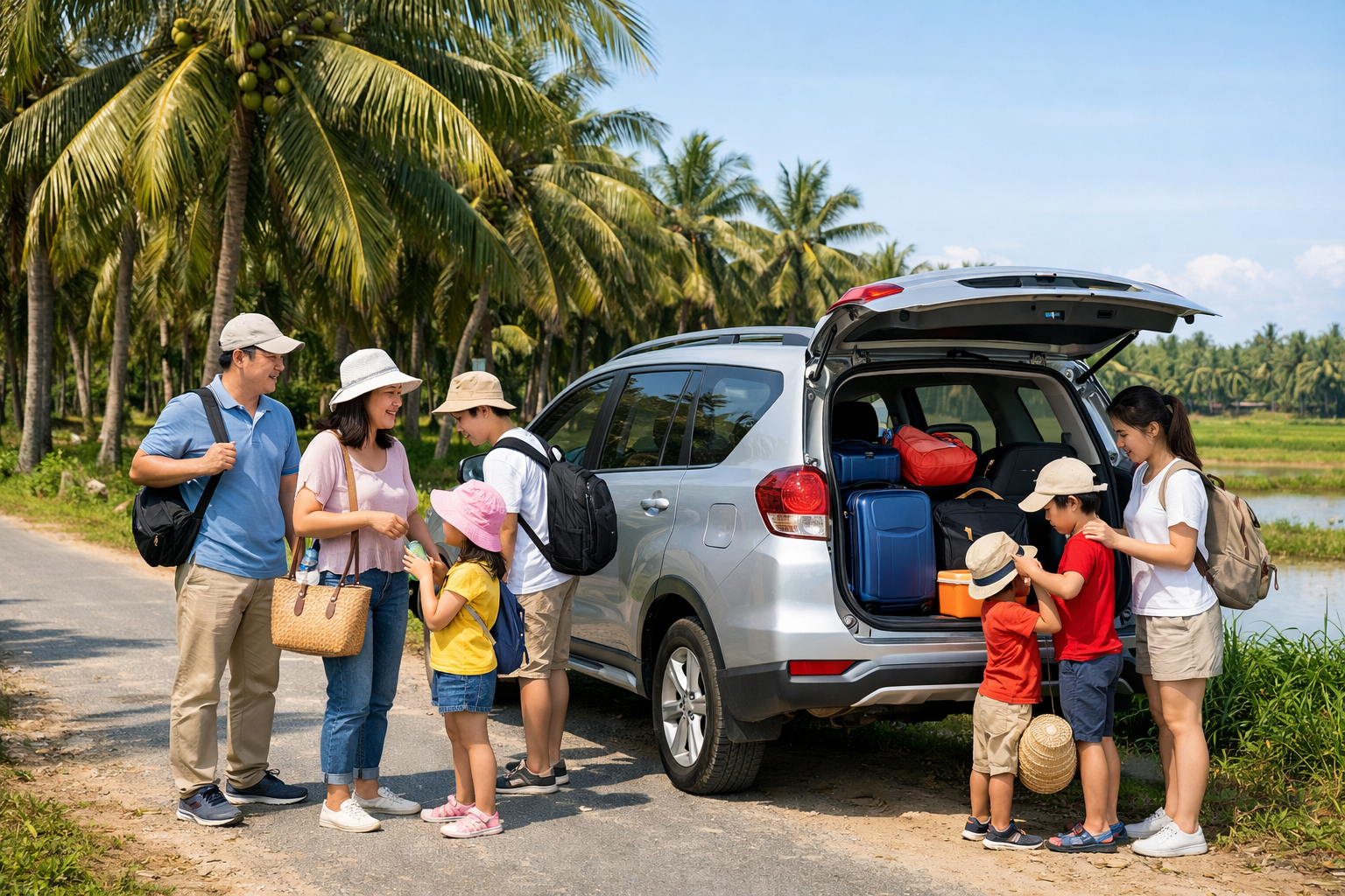 Xe hợp đồng đi Bãi Dừa Tư Nghĩa giá rẻ, không ghép khách với lịch trình linh hoạt và tư vấn rõ ràng
