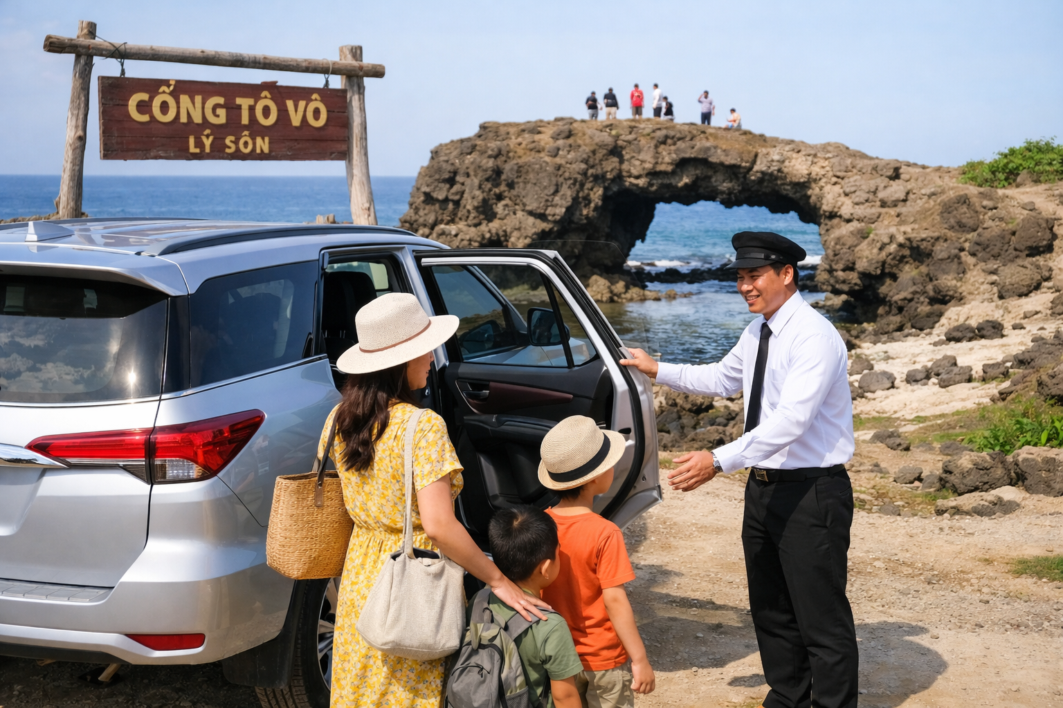 Xe đưa đón Cổng Tò Vò giá tốt, xe riêng 4, 7, 16 chỗ theo chuyến